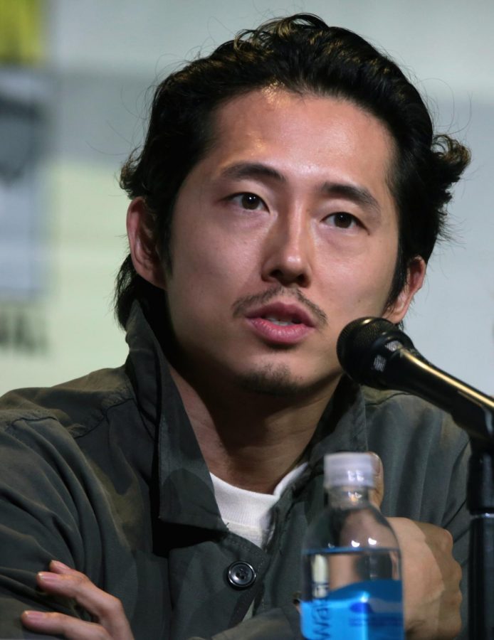 This image shows the Steven Yeun, the actor playing Jacob in the film Minari.