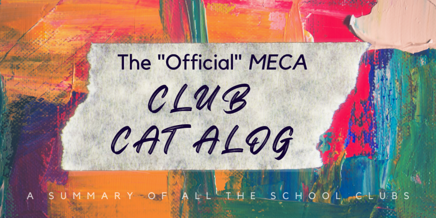 The “Official” MECA Club Catalog
