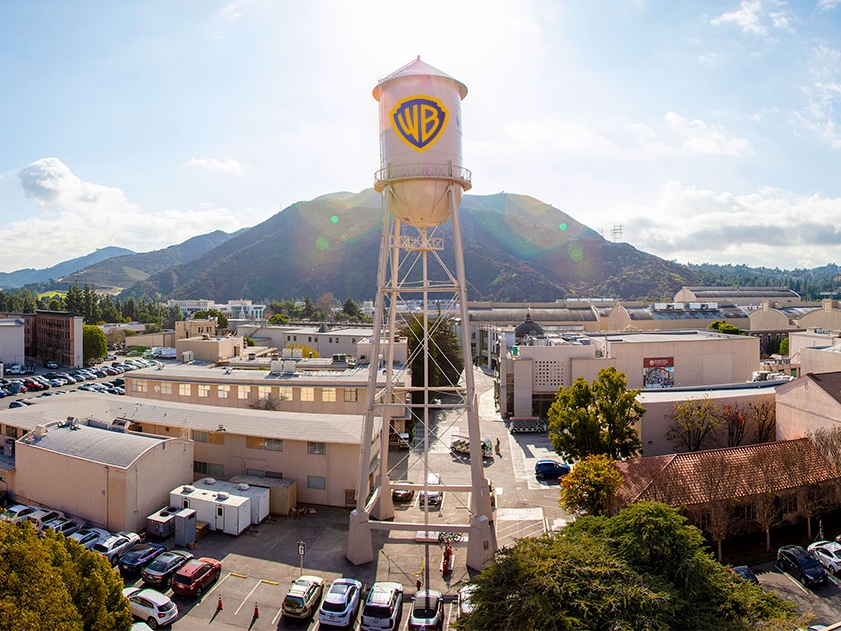 The Warner Brothers lot in Burbank, California. Photo created by Jonathan Pronovost.