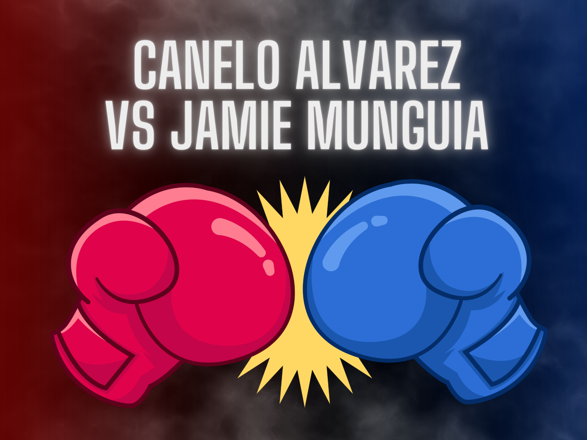 Canelo Alvarez VS Jamie Munugia