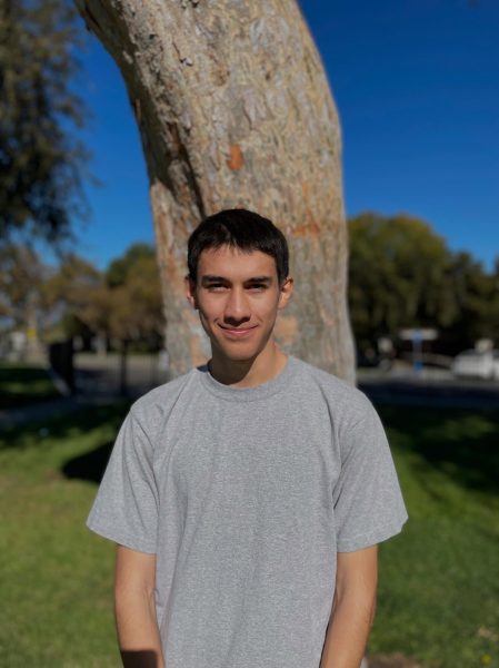 Gabriel Metzgar looking beyond the camera into his bright future.