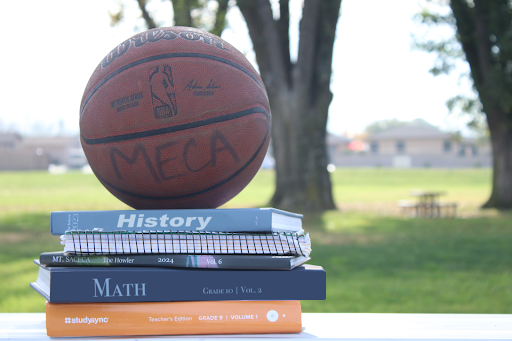 Many students have to choose between education and sports, and in such a small school like MECA, the decision can be tough.