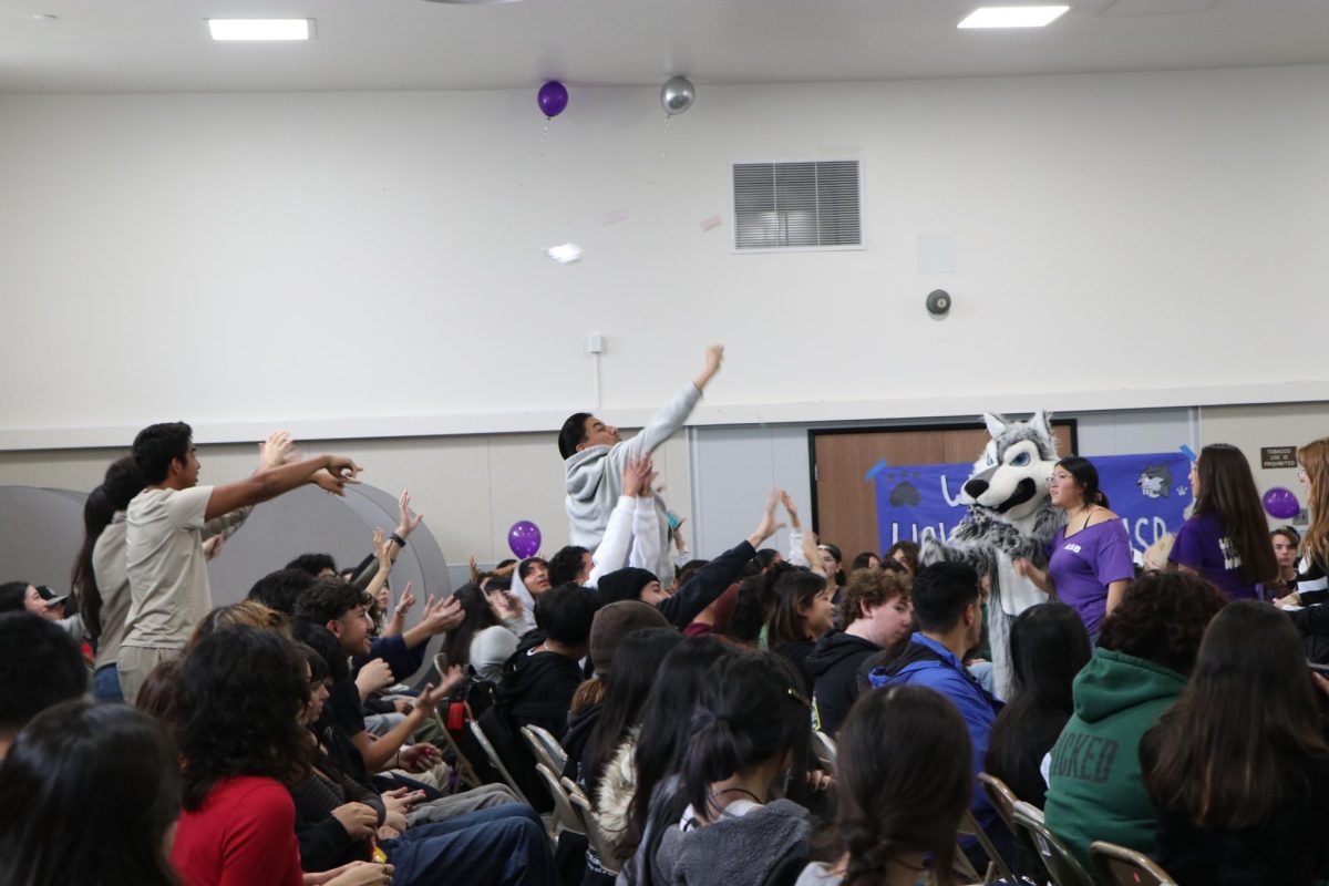Free candy is no joke during a house competition.