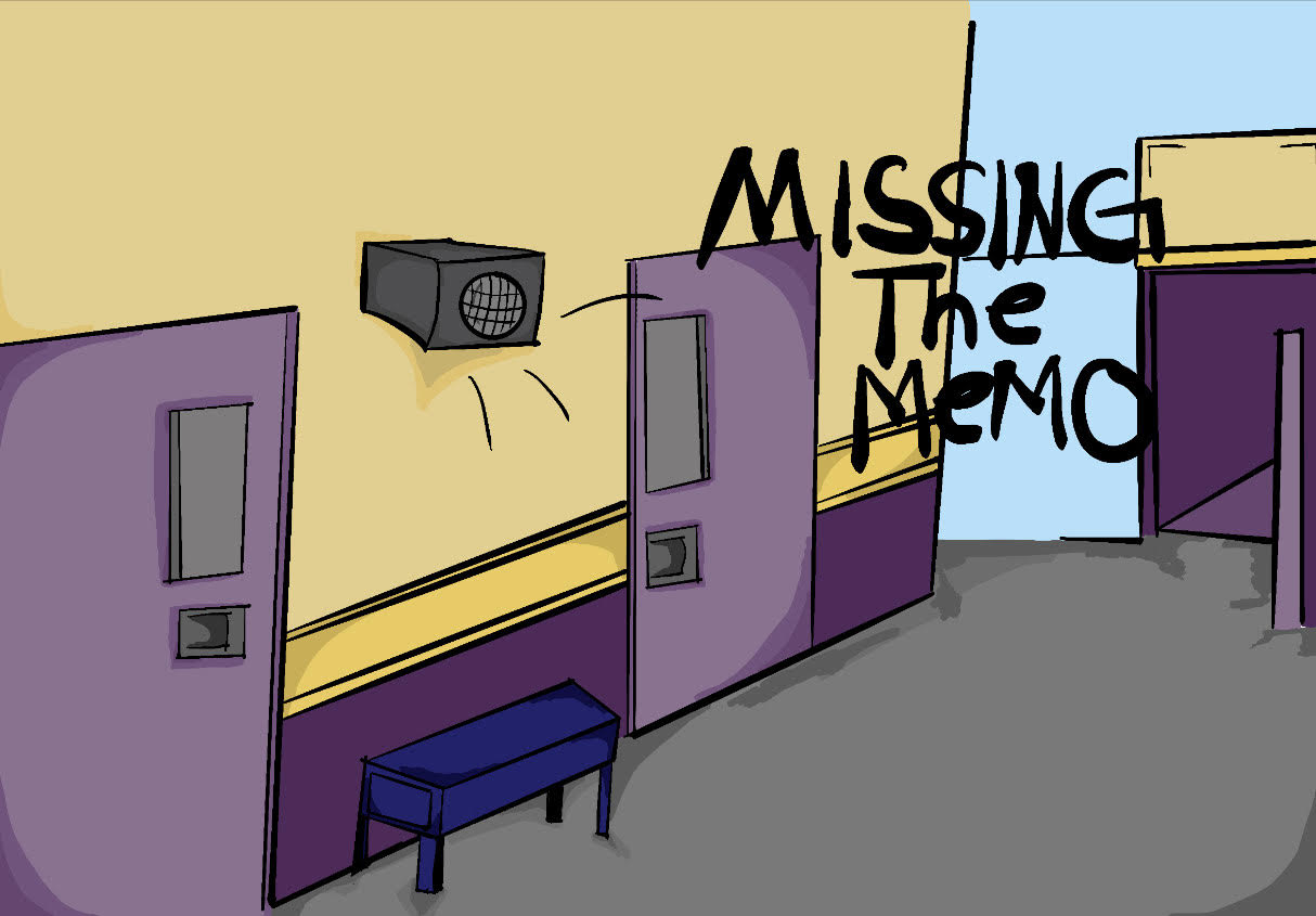 Missing the Memo Featured Image. Drawn by Savannah Banuelos
