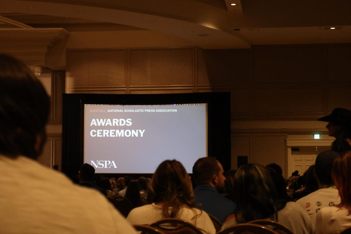 We sat in the back for the awards ceremony. It was 2 hours long, and our categories were not announced until the very end. 