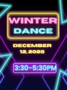 Come to the Winter Dance on December 12!