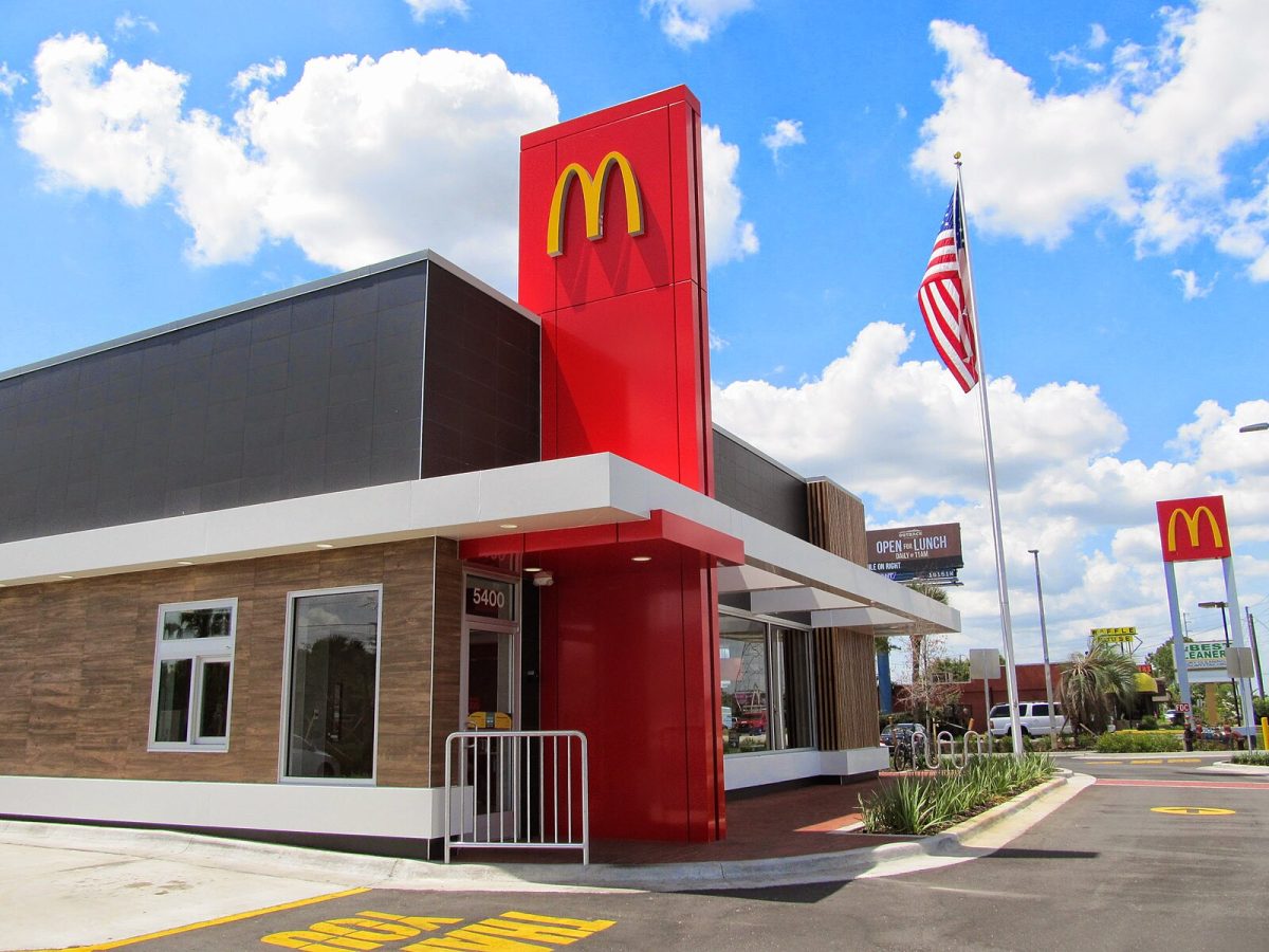 You could work at a place like the McDonald's location on S. Kirkman Rd. in Orlando Florida. 
https://commons.wikimedia.org/wiki/File:McDonalds_-_Orlando.jpg