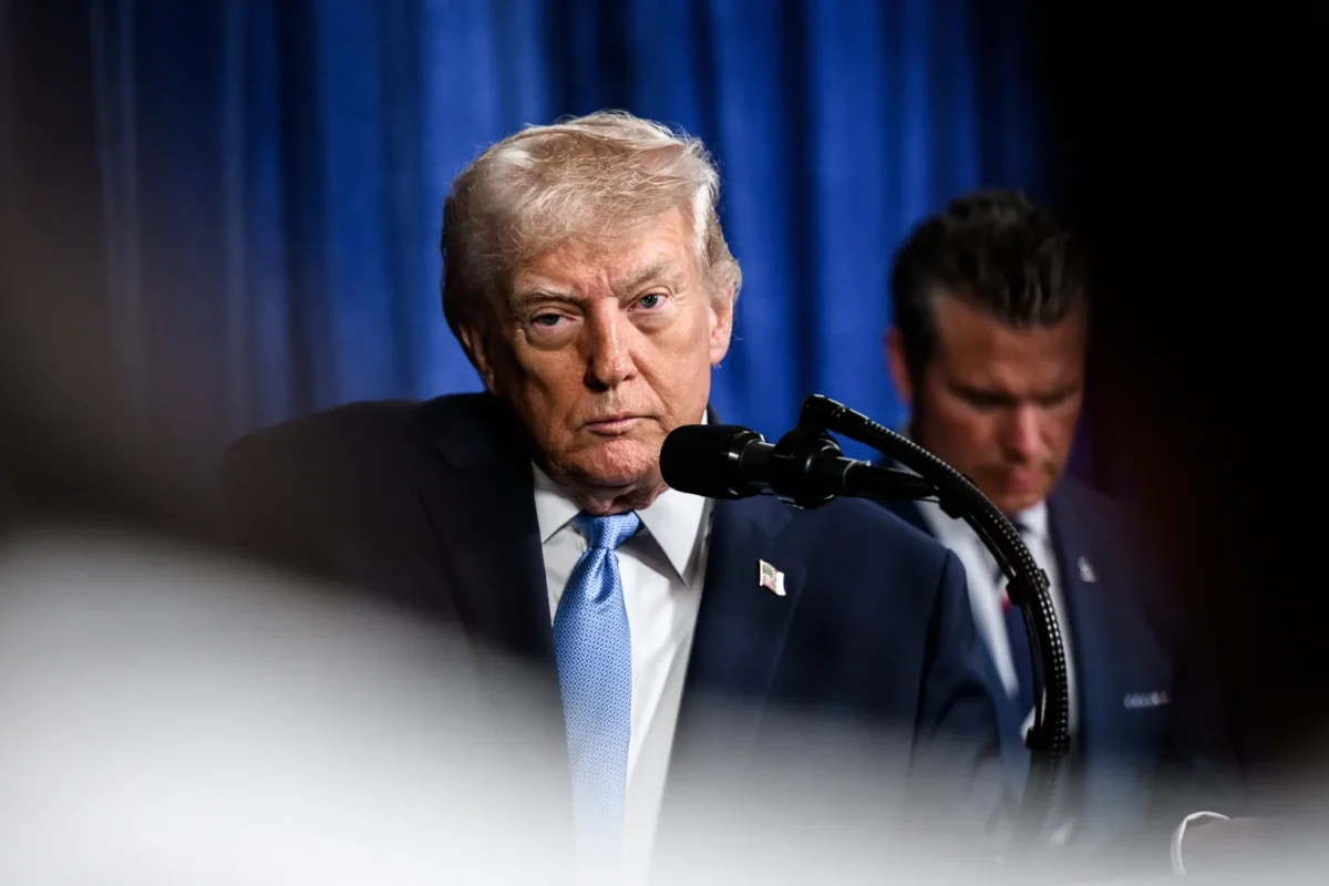 Donald Trump held a press conference to discuss the capture of Venezuelan President Nicolás Maduro on Jan. 3 in Palm Beach, Florida.