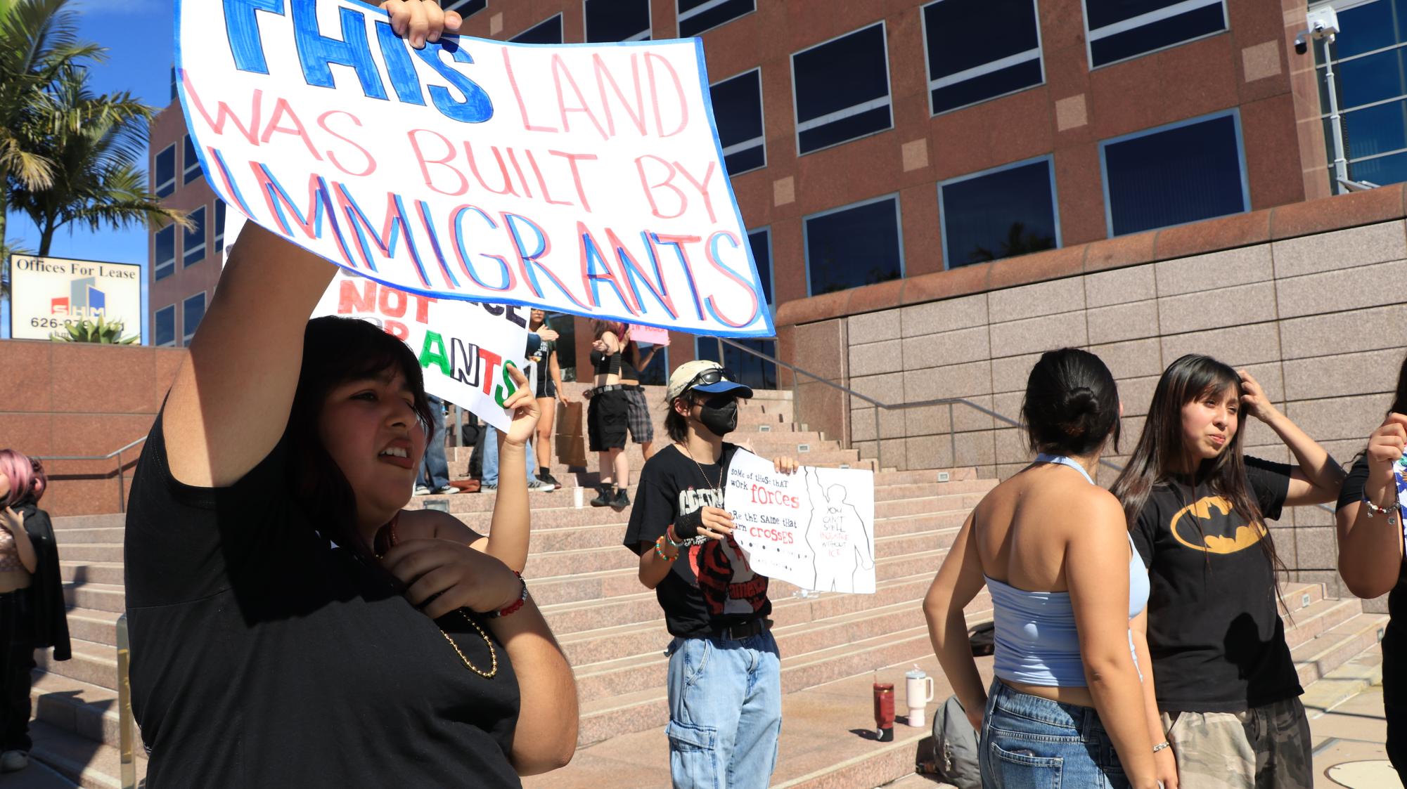 ‘We Like Our Ice Crushed:’ Students Protest Against ICE