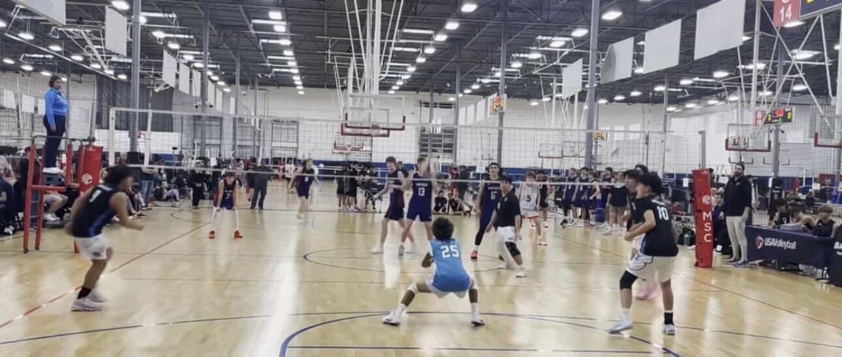One of the many volleyball games Jayden Jaramillo (9th) plays for his club. Jayden plays as his team's libero and mostly receives and passes the ball.