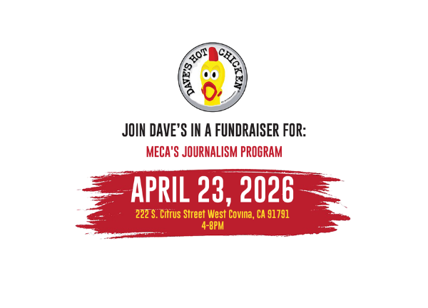 Come to TAC Media's fundraiser at Dave's Hot Chicken this Thursday April 23. Photo Credit: Dave's Hot Chicken